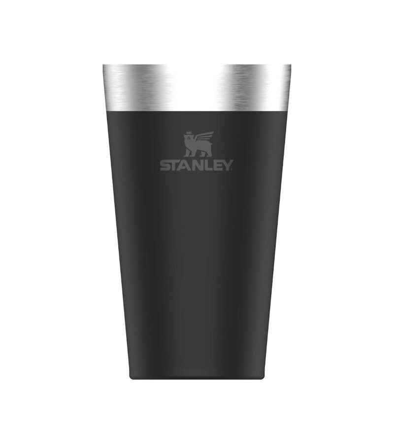 Stanley The Stacki̇ng Termos Bardak 0.47 Li̇tre Si̇yah Renk