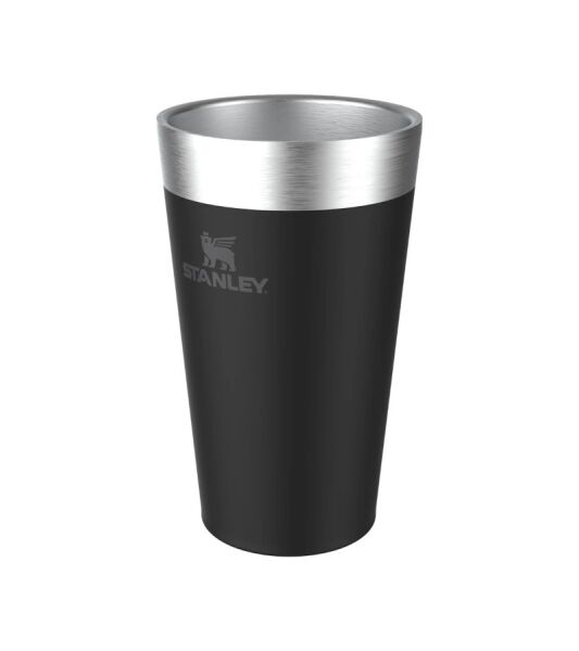 Stanley The Stacki̇ng Termos Bardak 0.47 Li̇tre Si̇yah Renk