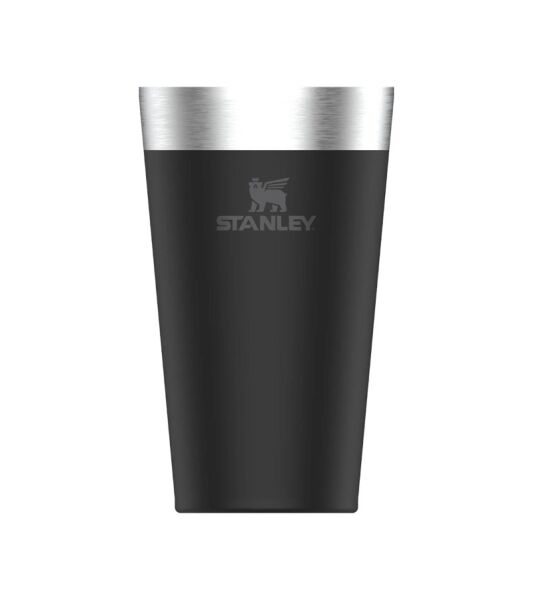 Stanley The Stacki̇ng Termos Bardak 0.47 Li̇tre Si̇yah Renk