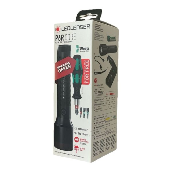 Ledlenser P6R Core El Feneri Seti