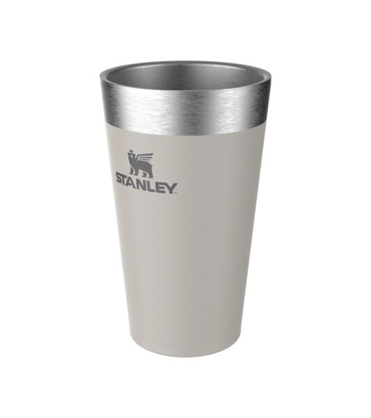 Stanley The Stacki̇ng Termos Bardak 0.47 Li̇tre Gri̇ 2.0 Renk