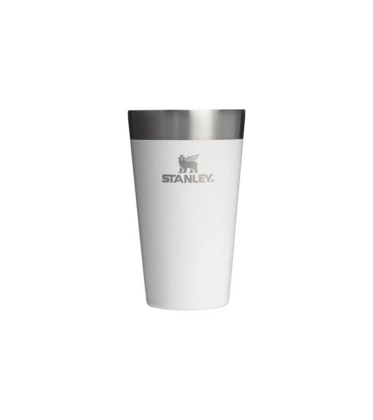 Stanley The Stacki̇ng Termos Bardak 0.47 Li̇tre Beyaz Renk