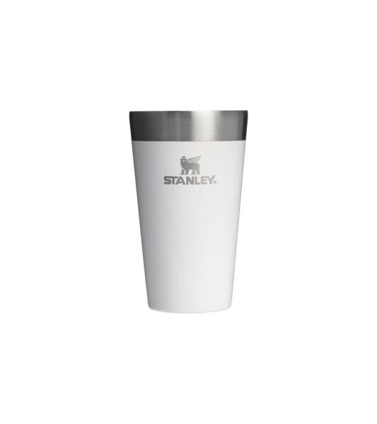 Stanley The Stacki̇ng Termos Bardak 0.47 Li̇tre Beyaz Renk