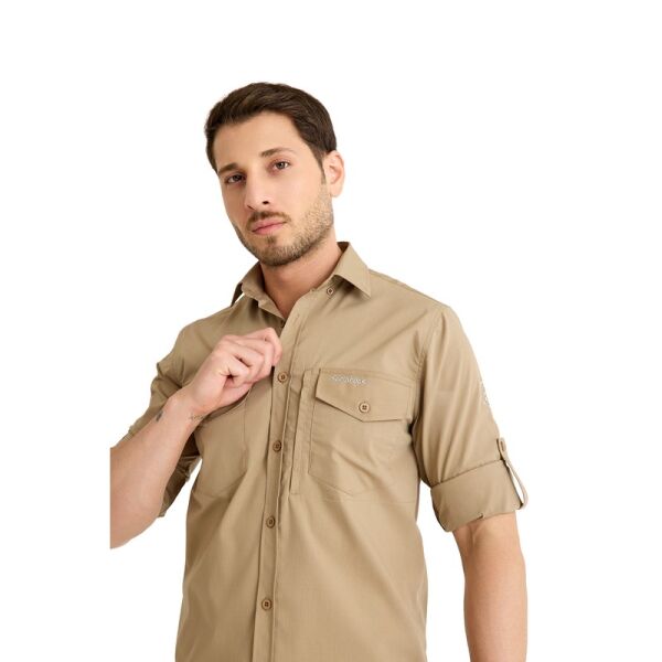Q&Steinbock Sithonia Man Shirt Bej