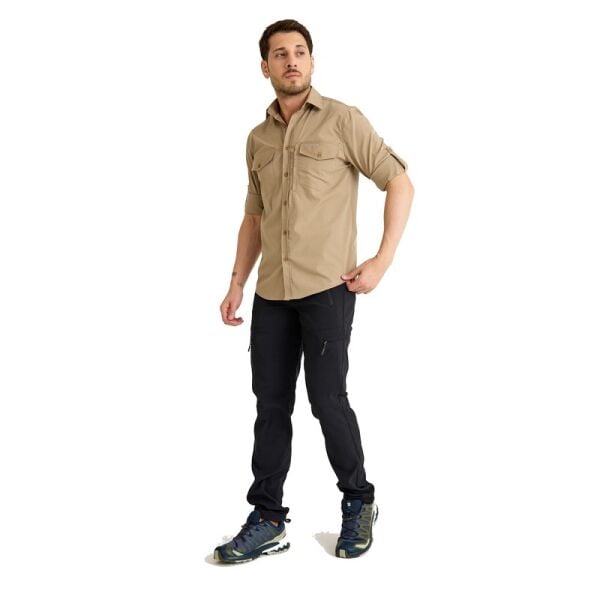 Q&Steinbock Sithonia Man Shirt Bej