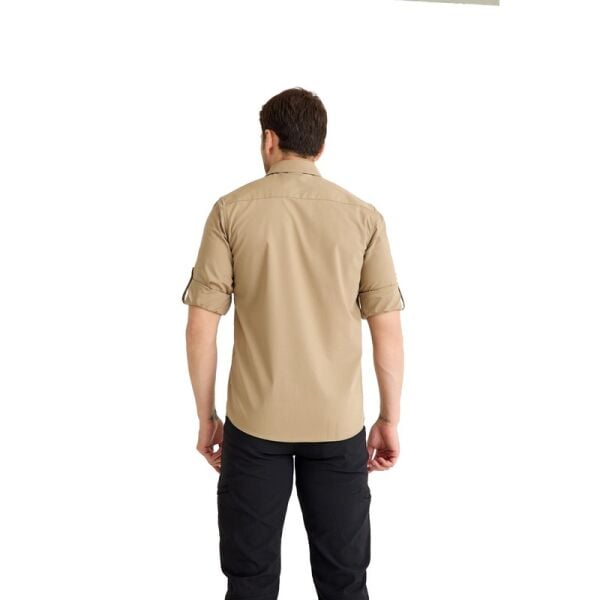 Q&Steinbock Sithonia Man Shirt Bej