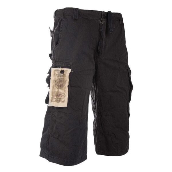 Sturm Siyah Kisa Pantolon