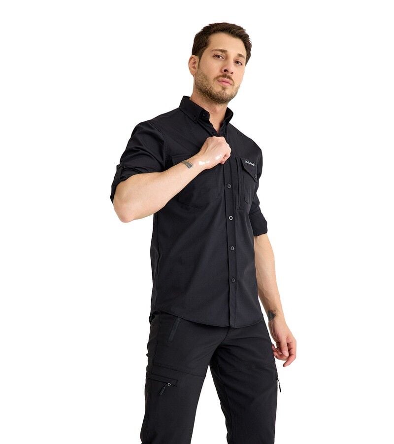 Q&Steinbock Sithonia Man Shirt Siyah