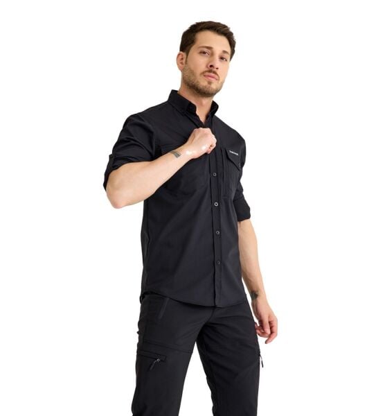 Q&Steinbock Sithonia Man Shirt Siyah