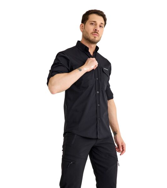Q&Steinbock Sithonia Man Shirt Siyah