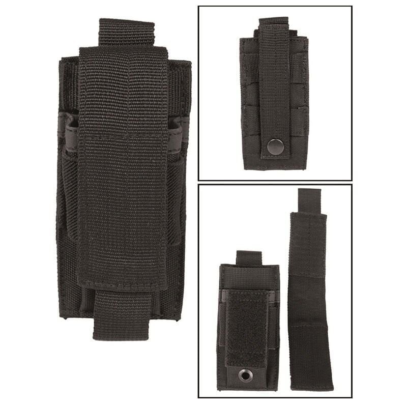 Sturm Single Pouch Tekli Siyah Sarjor Kilifi