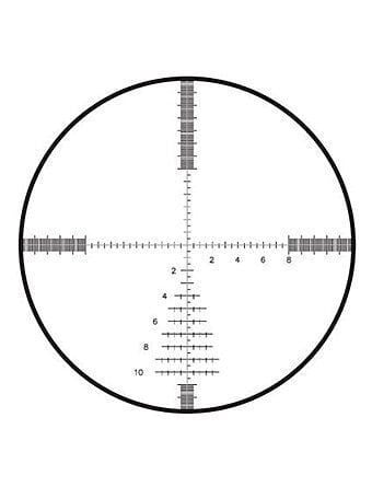 Bushnell 6-24x50 Mil Dotlu Tufek Durbunu(30mm)