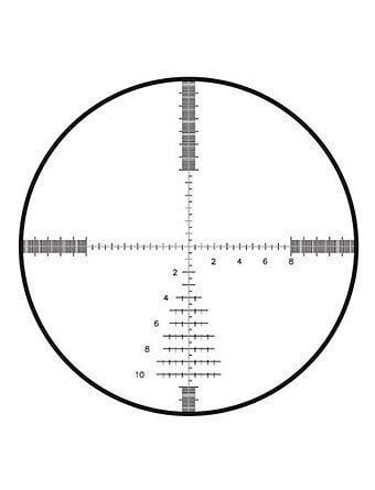 Bushnell 6-24x50 Mil Dotlu Tufek Durbunu(30mm)