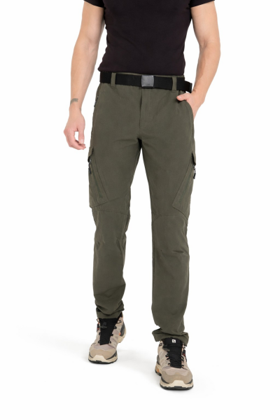 Q&Steinbock Ragnar Man Cargo Pantolon Haki - S