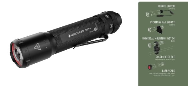 LedLenser TAC7R  Set  El Feneri 3200 Lümen