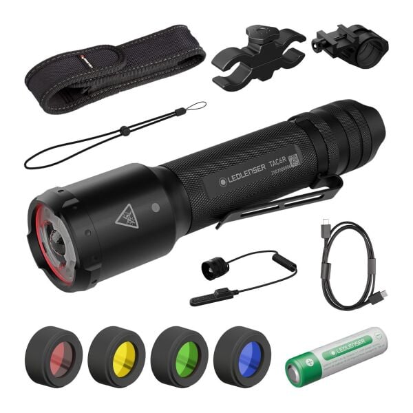 LedLenser TAC6R Set El Feneri 2000 Lümen