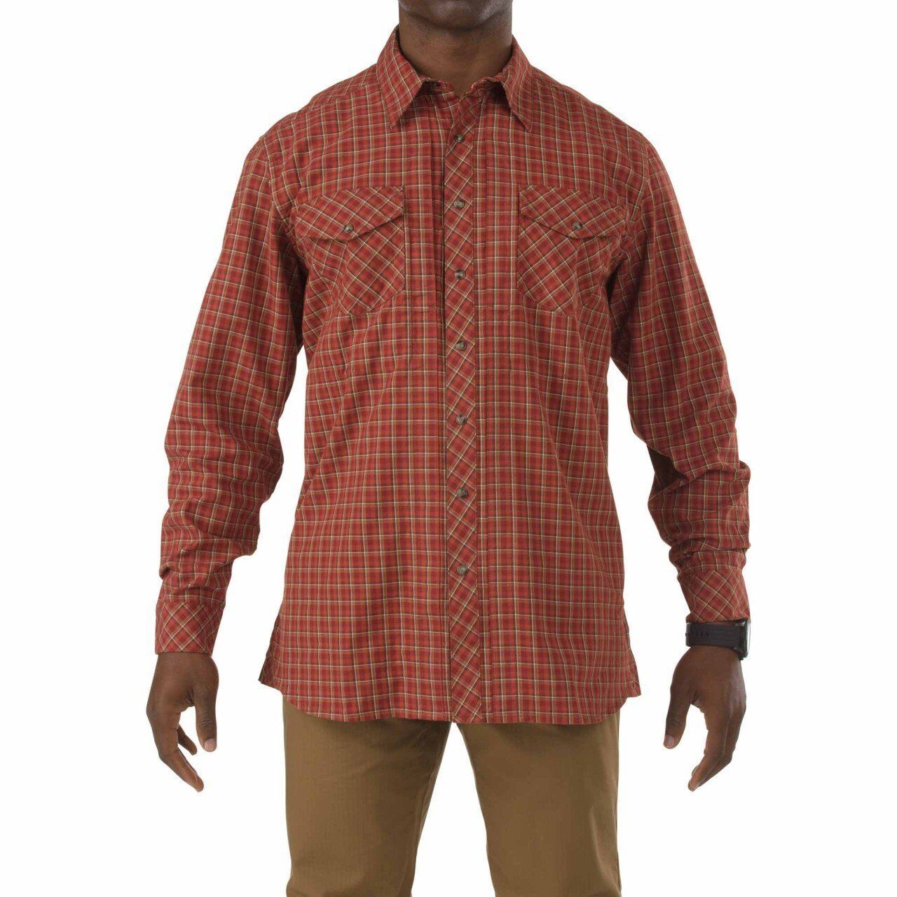 5.11 Flannel L/s Gomlek Kirmizi