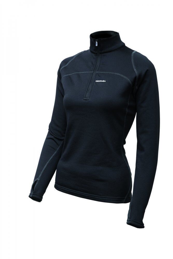 Pinguin Power Lady Half Zip Siyah