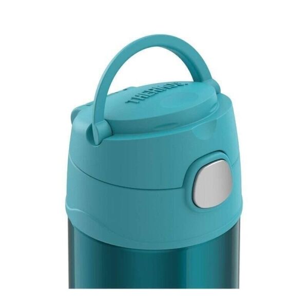 Thermos Funtainer Çocuk Pi̇petli̇ Termos 0,35 Li̇tre Turkuaz Renk