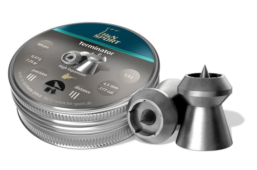 H&n Terminator 4.50mm Havali Tufek Sacmasi(400)