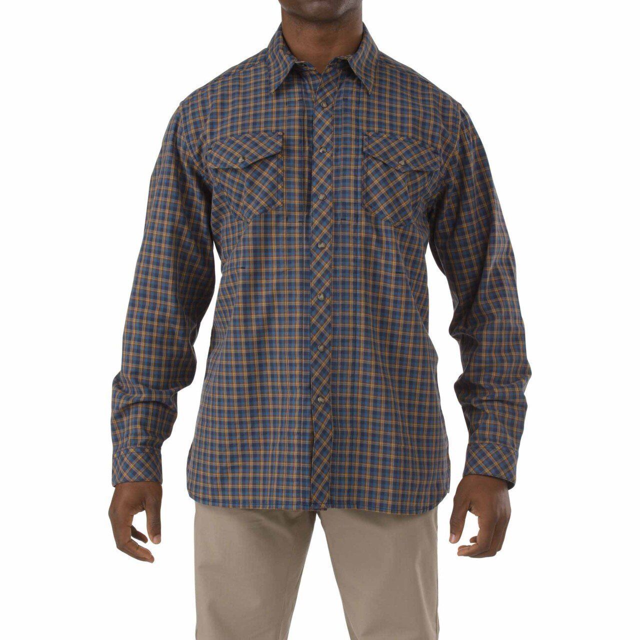 5.11 Flannel L/s Gomlek Mavi