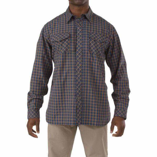 5.11 Flannel L/s Gomlek Mavi