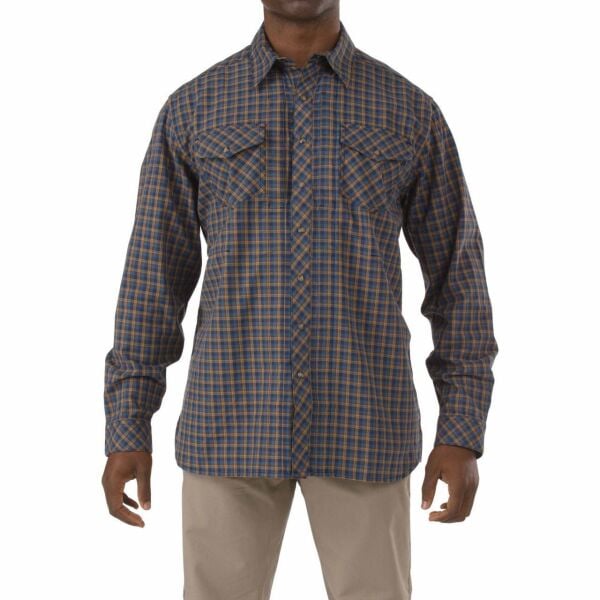 5.11 Flannel L/s Gomlek Mavi