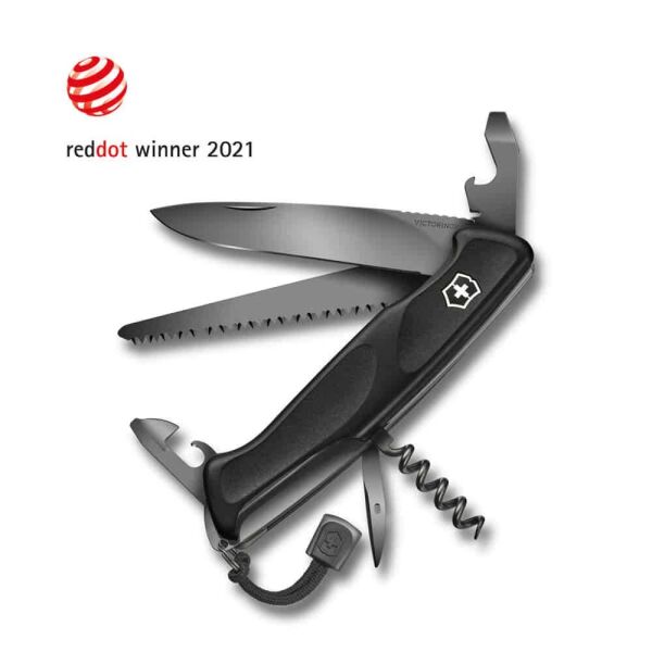 ​Victorinox 0.9563.C31P Ranger Grip 55 Onyx Siyah Çakı