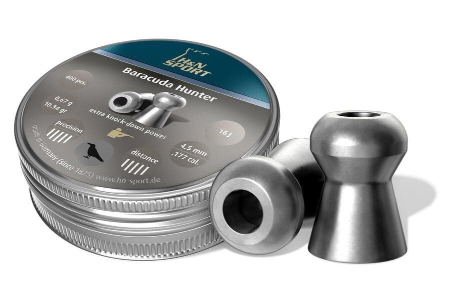 H&n Baracuda Hunter 4.5 Mm Havali Tufek Sacma(400)