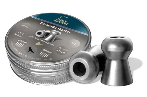 H&n Baracuda Hunter 4.5 Mm Havali Tufek Sacma(400)