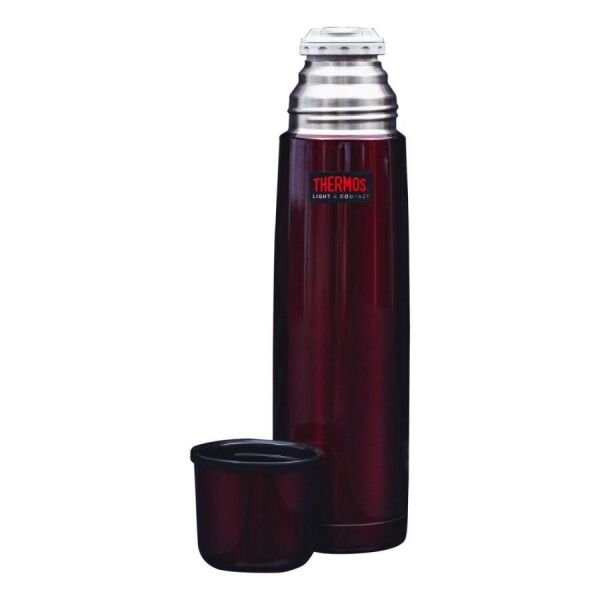 THERMOS CLASSIC TERMOS 1 LİTRE PASLANMAZ ÇELİK BORDO RENK