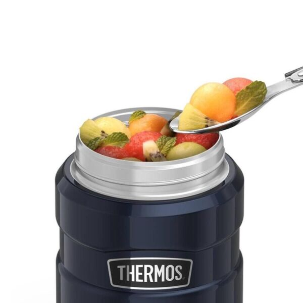 THERMOS STAINLESS KING YEMEK TERMOSU 0.71 LİTRE MAVİ