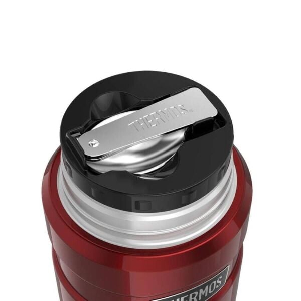 Thermos Stainless King Yemek Termosu 0.71 Li̇tre Bordo