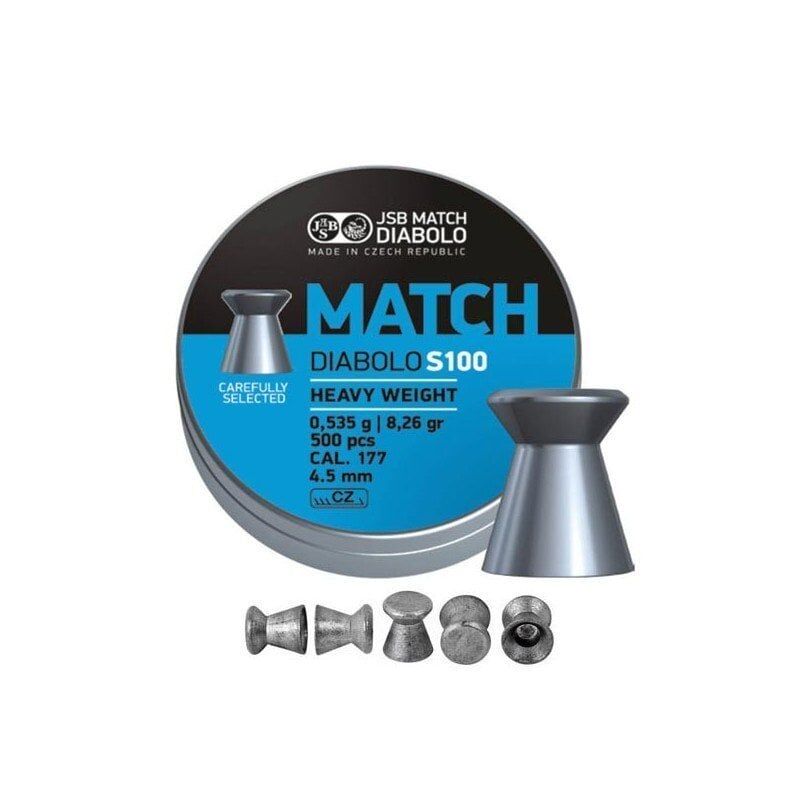 Jsb Match Diabolo Heavy Weight 4.5 Mm Havali Sacma