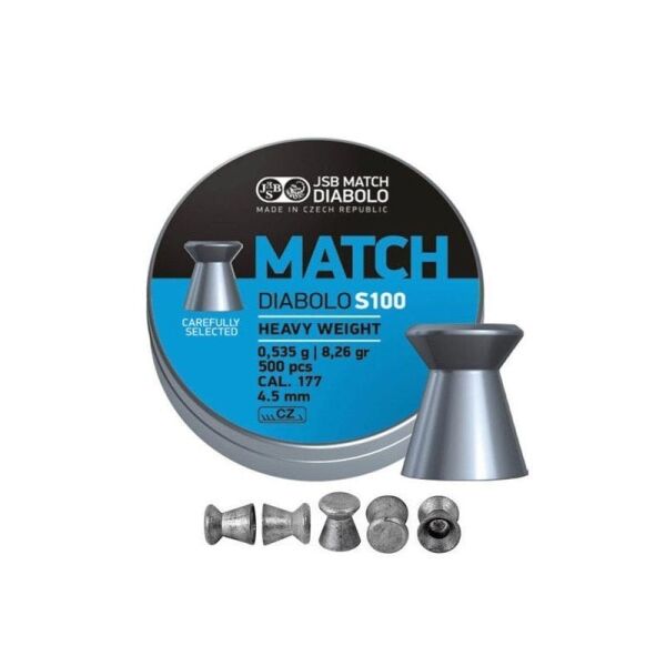 Jsb Match Diabolo Heavy Weight 4.5 Mm Havali Sacma