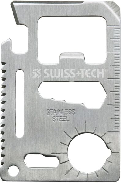 Swıss+Tech 15-in-1 Kredi Kartı Tipi Çok Amaçlı Multitool
