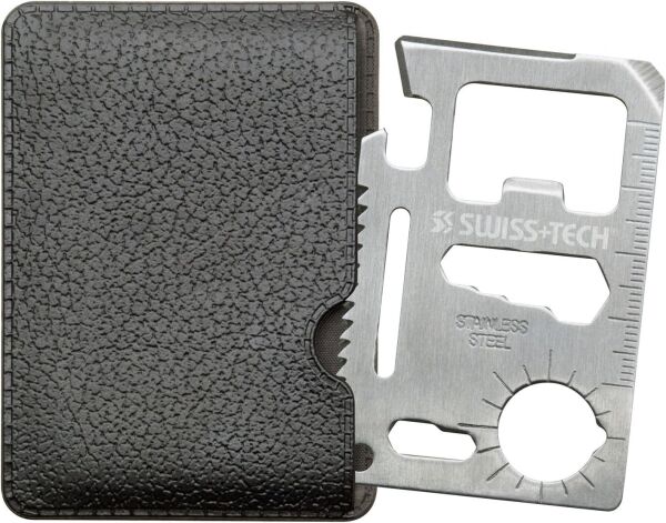 Swıss+Tech 15-in-1 Kredi Kartı Tipi Çok Amaçlı Multitool