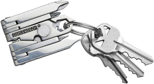 Swiss+Tech  Micro-Max 19-in-1 Anahtarlık Tipi Çok Amaçlı Multitool