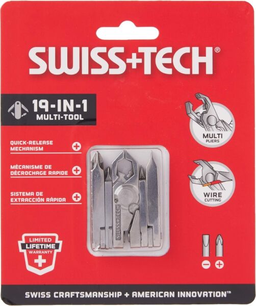 Swiss+Tech  Micro-Max 19-in-1 Anahtarlık Tipi Çok Amaçlı Multitool