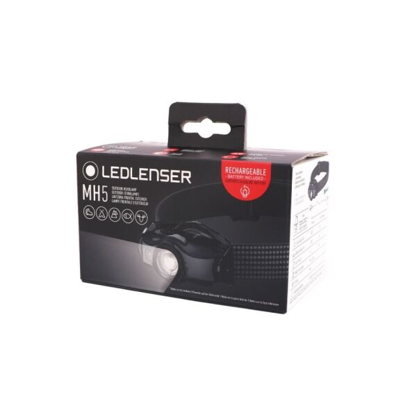 Ledlenser Mh5 Black/grey Kafa Feneri̇
