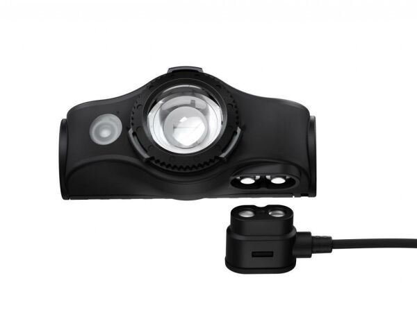 LEDLENSER MH5 BLACK/GREY KAFA FENERİ