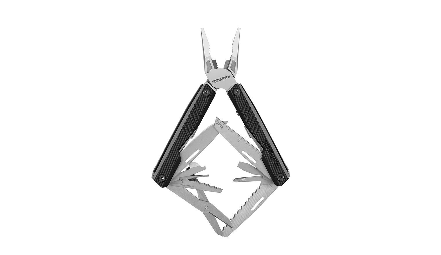 Swiss+Tech 16-in-1 Çok Amaçlı Multitool Pense