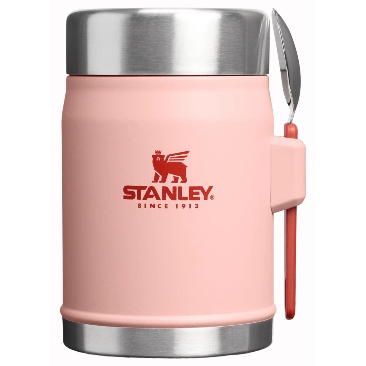 Stanley Classic Legendary Kaşıklı Yemek Termosu 0.40 Litre Peach Rose