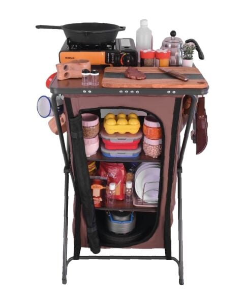 NURGAZ CAMPOUT TEK KAPILI KAMP MUTFAĞI