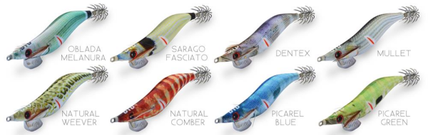 DTD Wounded Fish Egi 3.5 Glow 105 mm 17.5 gr Kalamar Zokası