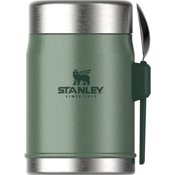 Stanley Classic Legendary Kaşıklı Yemek Termosu 0.40 Litre  Hammertone Green