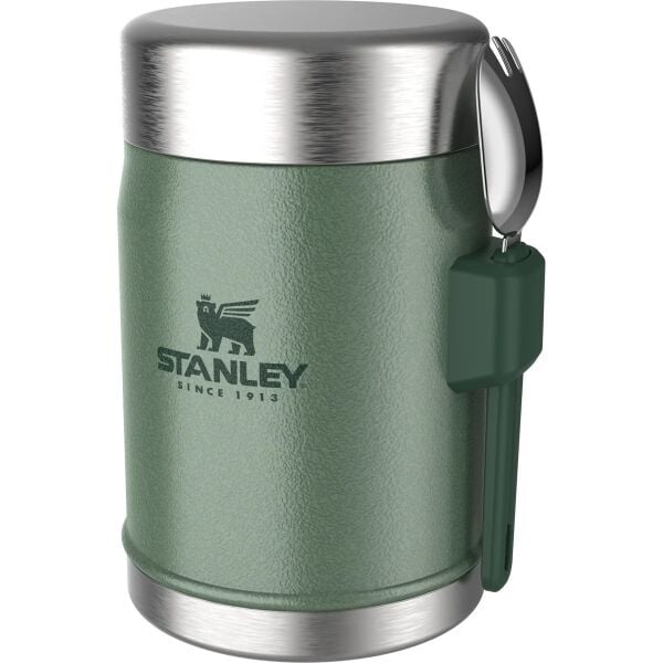 Stanley Classic Legendary Kaşıklı Yemek Termosu 0.40 Litre  Hammertone Green
