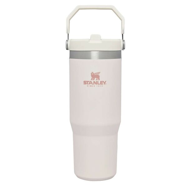 STANLEY THE ICE FLOW FLİP STRAW PİPETLİ TERMOS 0.89 LİTRE PUDRA RENK