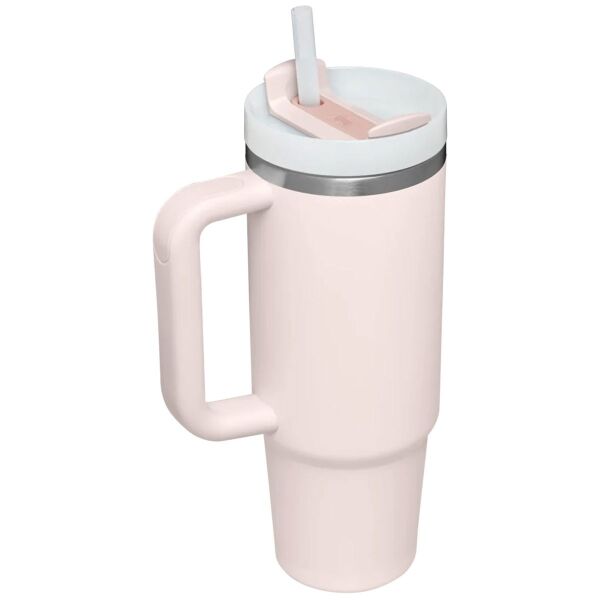 STANLEY QUENCHER 0.89 LİTRE PİPETLİ TERMOS PUDRA RENK