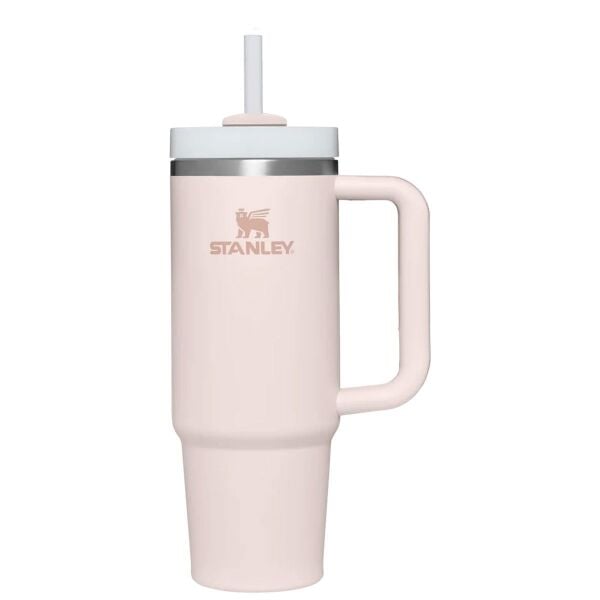 STANLEY QUENCHER 0.89 LİTRE PİPETLİ TERMOS PUDRA RENK